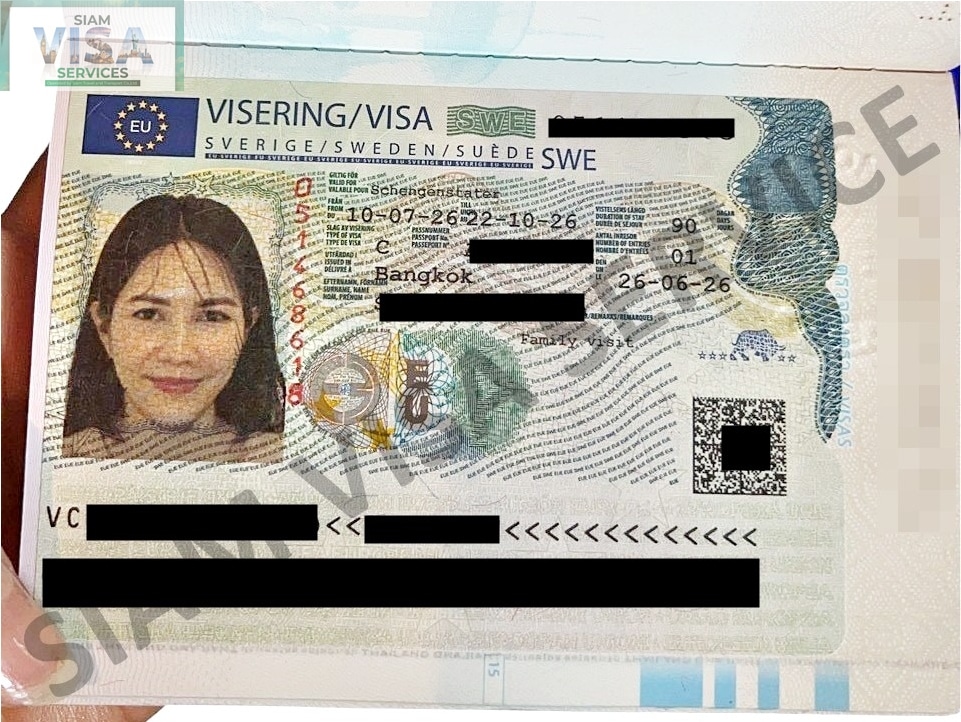 Visa to sweden